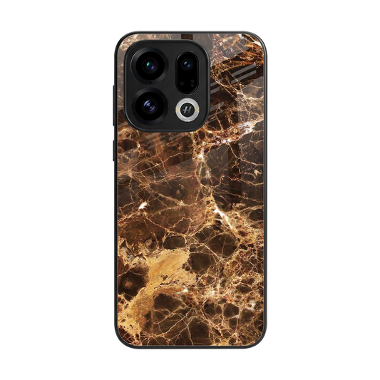 Golden Roots back phone cover | glass case for oppo find x9