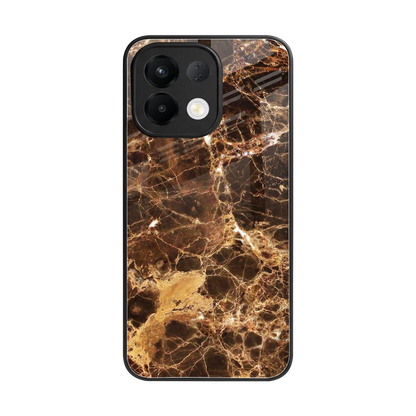 Golden Roots back phone cover | glass case for oppo k13 5g