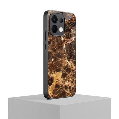 Golden Roots oppo k13 5g mobile cover | shockproof glass phone case