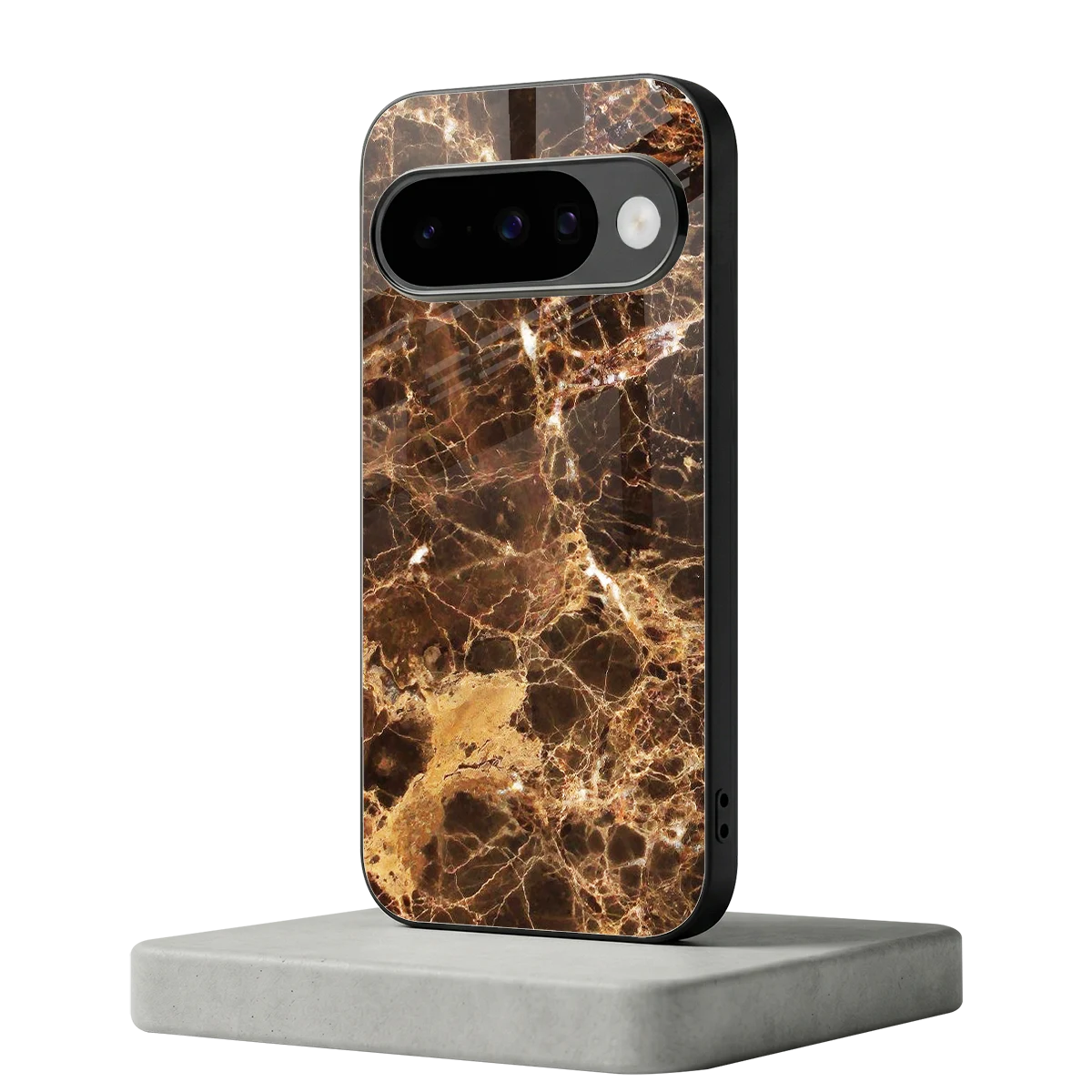 Golden Roots google pixel 10 mobile cover | shockproof glass phone case