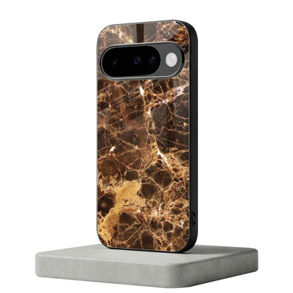 Golden Roots google pixel 10 mobile cover | shockproof glass phone case