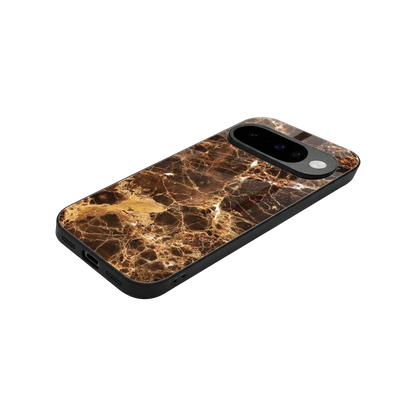 Golden Roots stylish phone case for google pixel 10 | glossy glass and slim fit