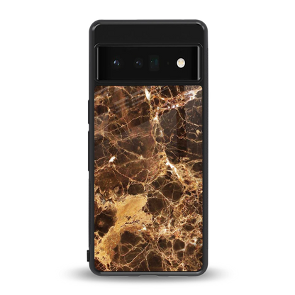 Golden Roots back phone cover | glass case for google pixel 6 pro