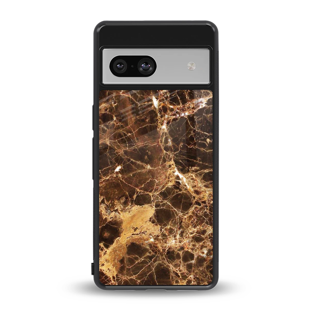 Golden Roots back phone cover | glass case for google pixel 7a