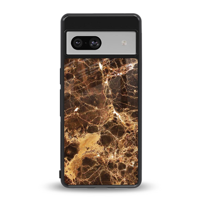 Golden Roots back phone cover | glass case for google pixel 7