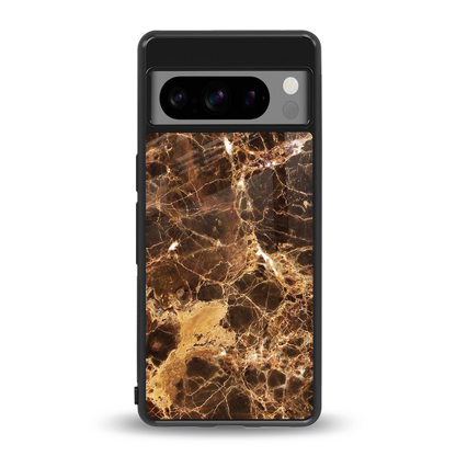Golden Roots back phone cover | glass case for google pixel 8 pro