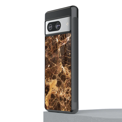 Golden Roots stylish phone case for google pixel 8 | glossy glass and slim fit