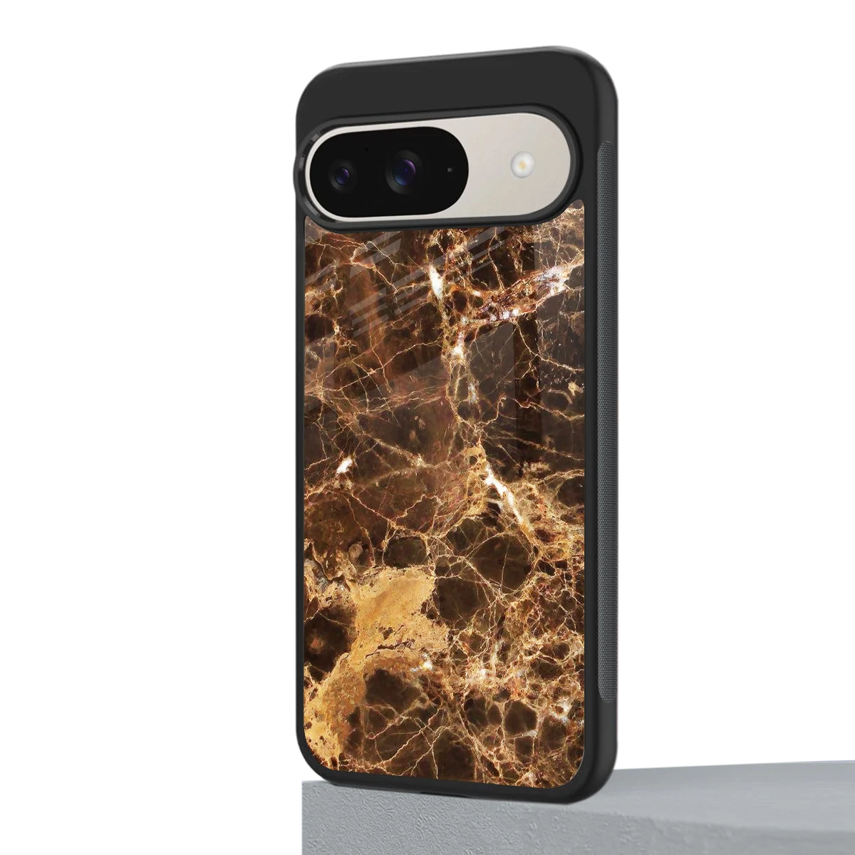 Golden Roots google pixel 9 mobile cover | shockproof glass phone case