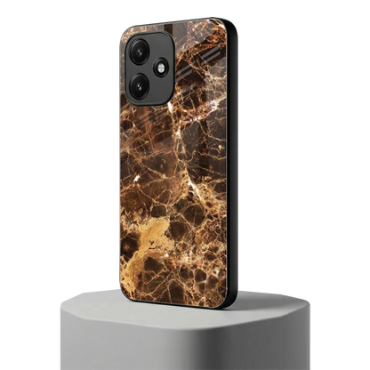 Golden Roots redmi 12 5g mobile cover | shockproof glass phone case