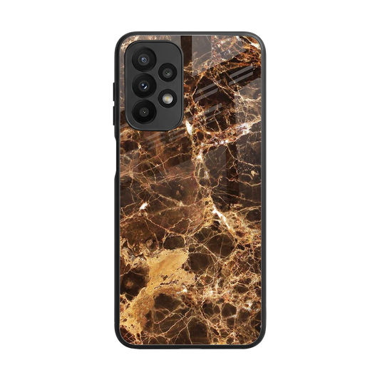 Golden Roots back phone cover | glass case for samsung galaxy a23