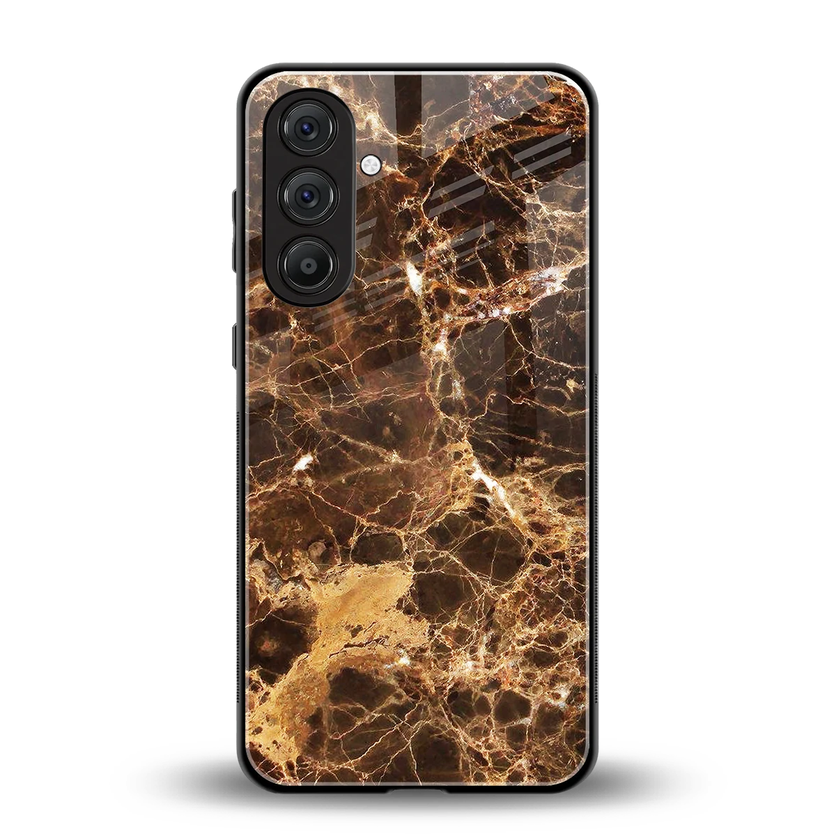 Golden Roots back phone cover | glass case for samsung galaxy m36 5g