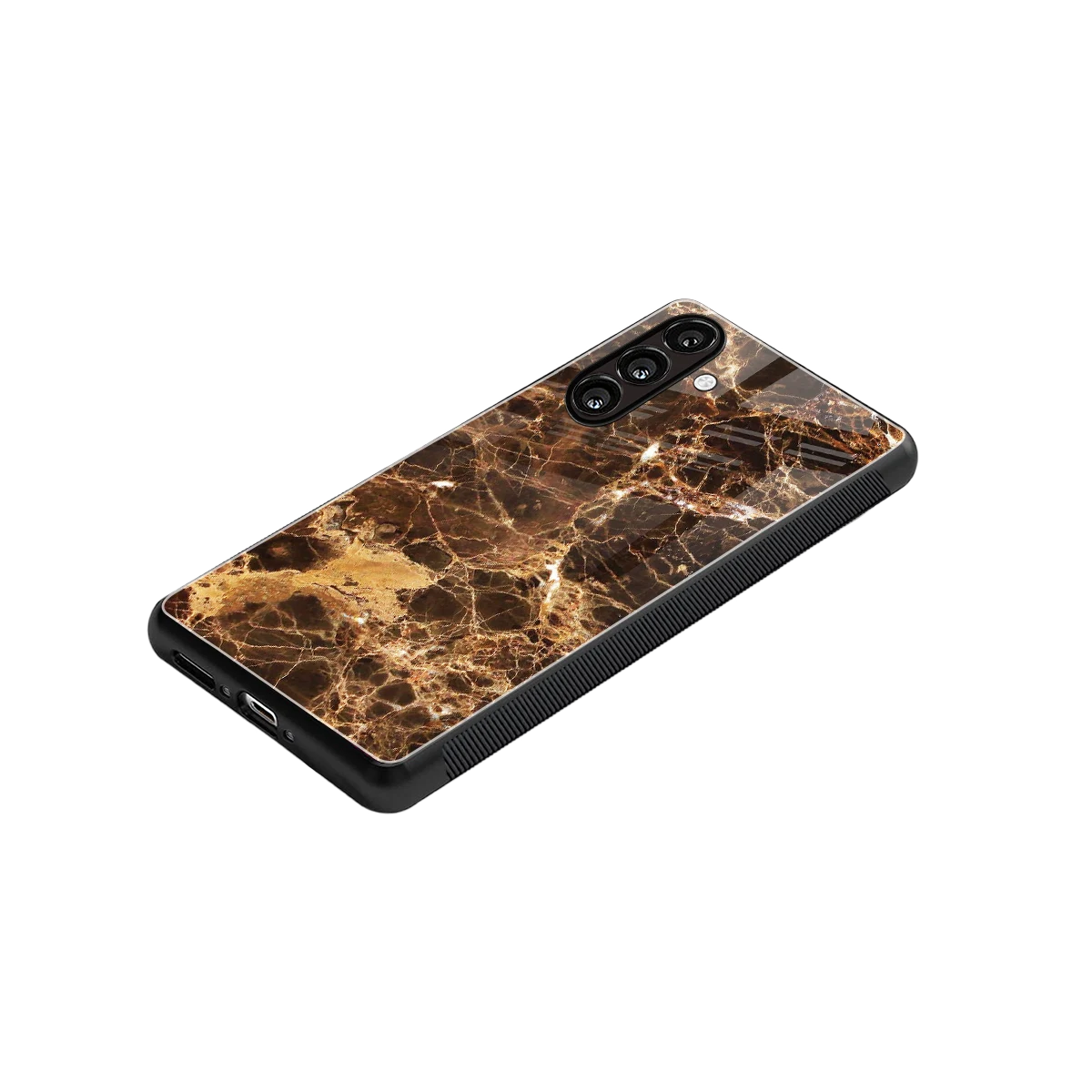 Golden Roots stylish phone case for samsung galaxy m36 5g | glossy glass and slim fit