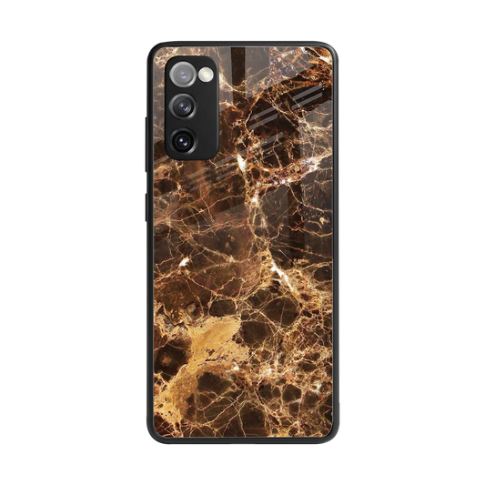 Golden Roots back phone cover | glass case for samsung galaxy s20 fe