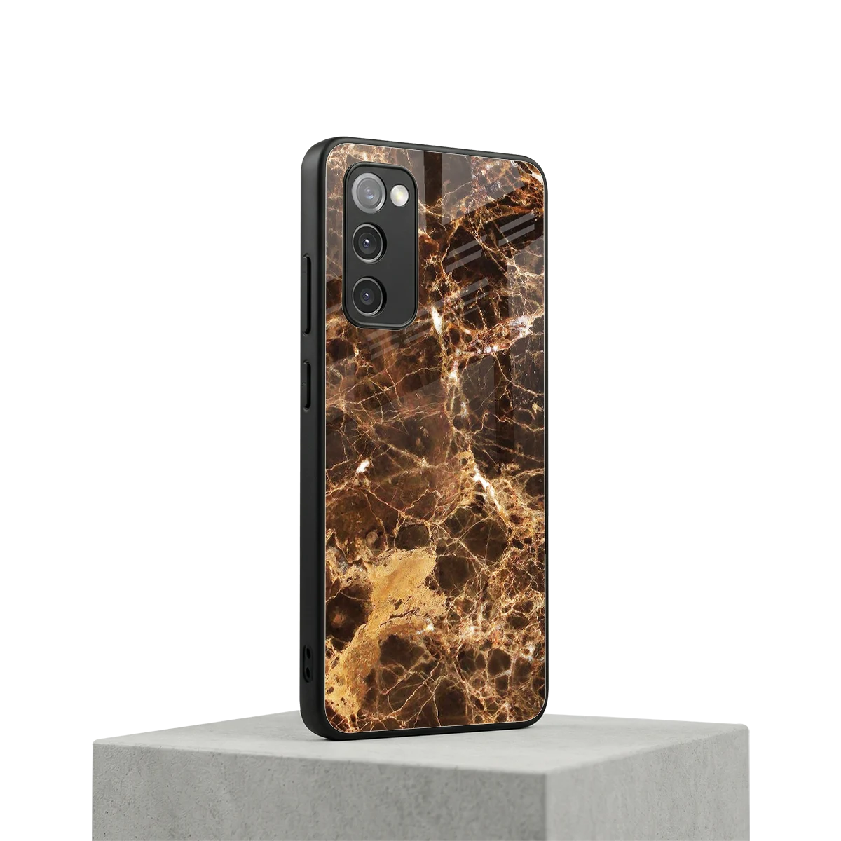 Golden Roots samsung galaxy s20 fe mobile cover | shockproof glass phone case