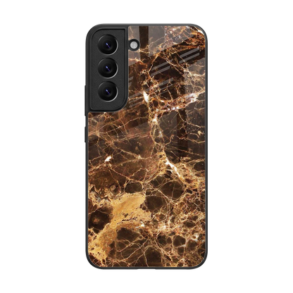 Golden Roots back phone cover | glass case for samsung galaxy s22