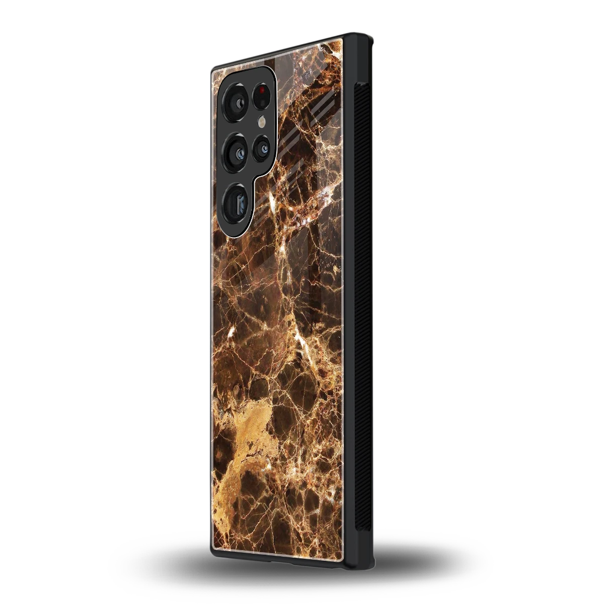 Golden Roots samsung galaxy s23 ultra mobile cover | shockproof glass phone case