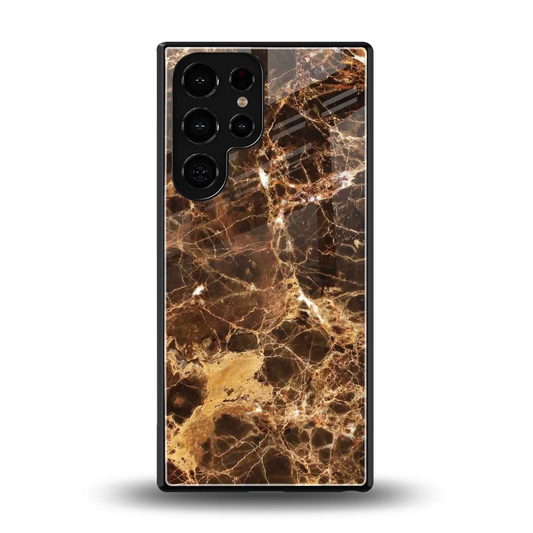 Golden Roots back phone cover | glass case for samsung galaxy s26 ultra