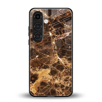 Golden Roots back phone cover | glass case for samsung galaxy s24 plus