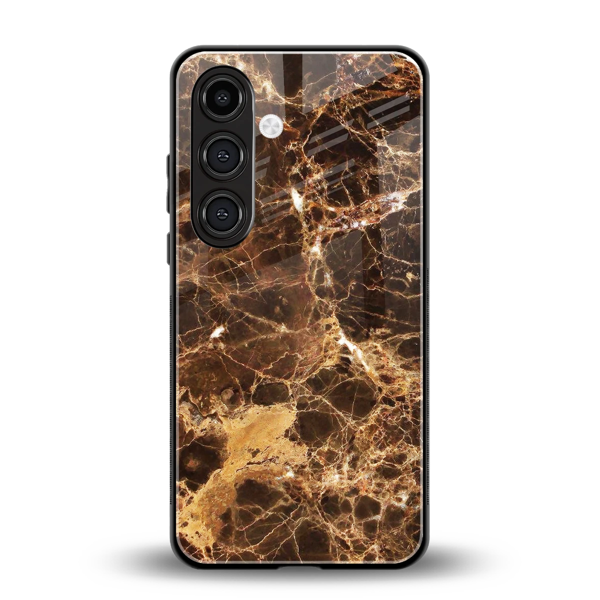 Golden Roots back phone cover | glass case for samsung galaxy s24