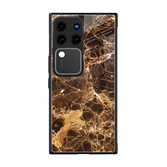 Golden Roots back phone cover | glass case forvivo v30 pro