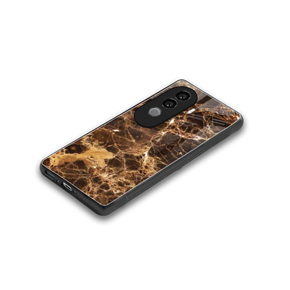 Golden Roots stylish phone case for vivo v40e | glossy glass and slim fit