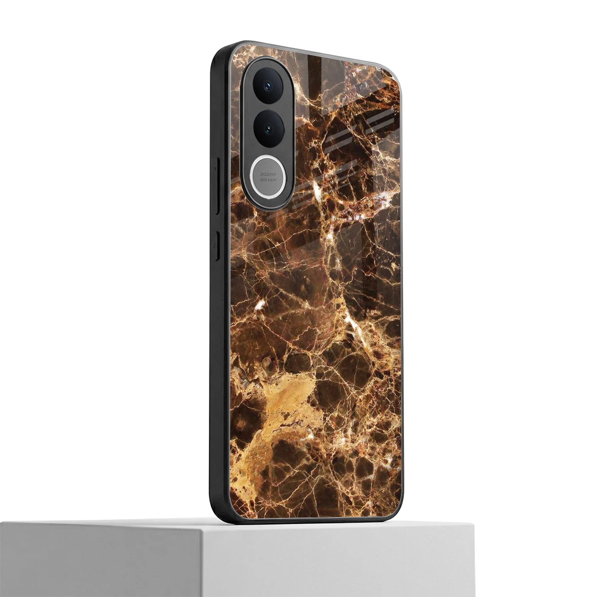 Golden Roots vivo v70 fe mobile cover | shockproof glass phone case