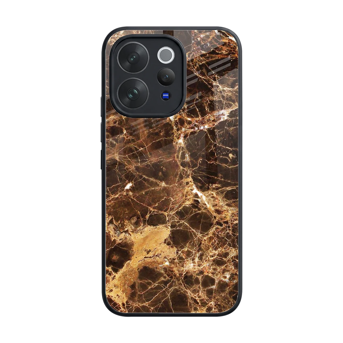 Golden Roots back phone cover | glass case for vivo v70
