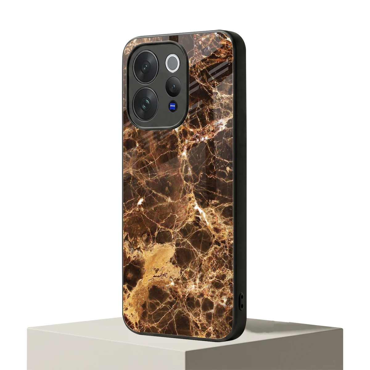 Golden Roots vivo v70 elite mobile cover | shockproof glass phone case