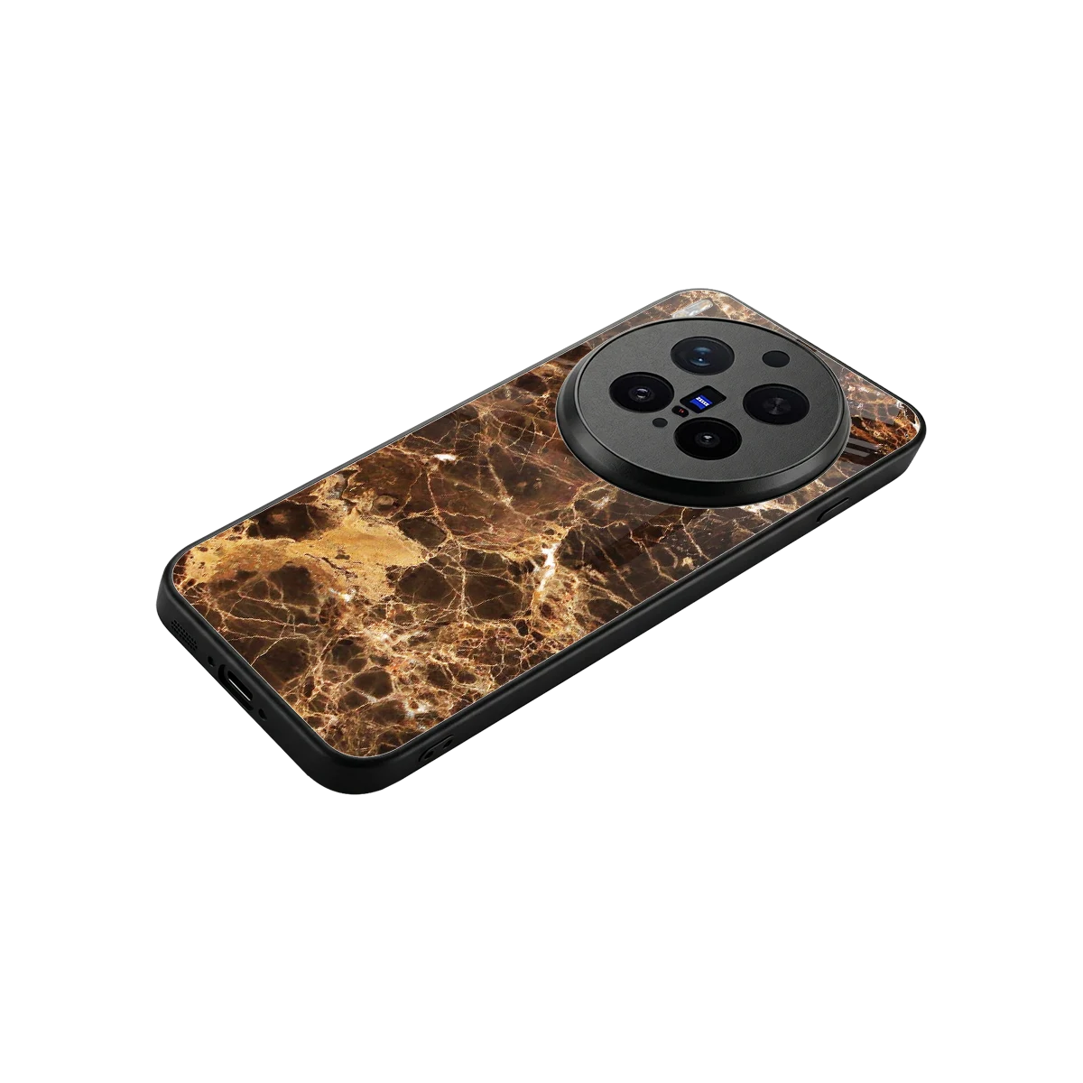 Golden Roots stylish phone case for vivo x300 pro | glossy glass and slim fit