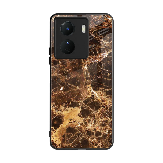 Golden Roots back phone cover | glass case for vivo y16