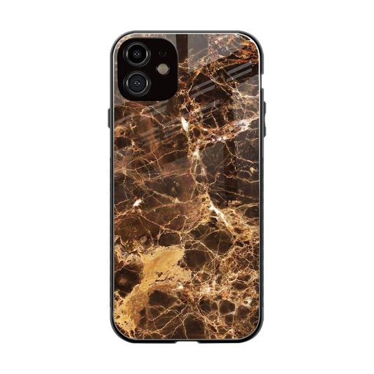Golden Roots back phone cover | glass case for iphone 12