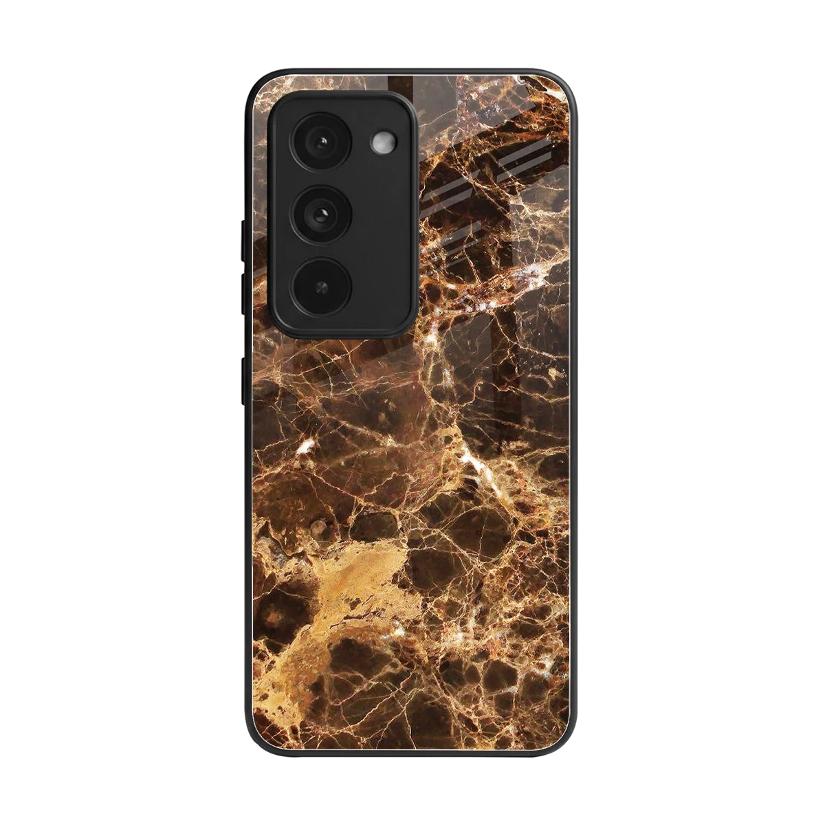 Golden Roots back phone cover | glass case for redmi 15 5g