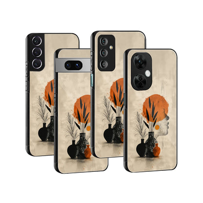Stylish Glass Back Case for All Smartphones iPhone, Samsung, OnePlus, Pixel, Redmi, Oppo, Vivo, Motorola