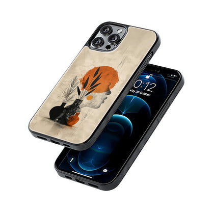 Protective Glass Back Phone Case Compatible with iPhone, Samsung, OnePlus, Pixel & More