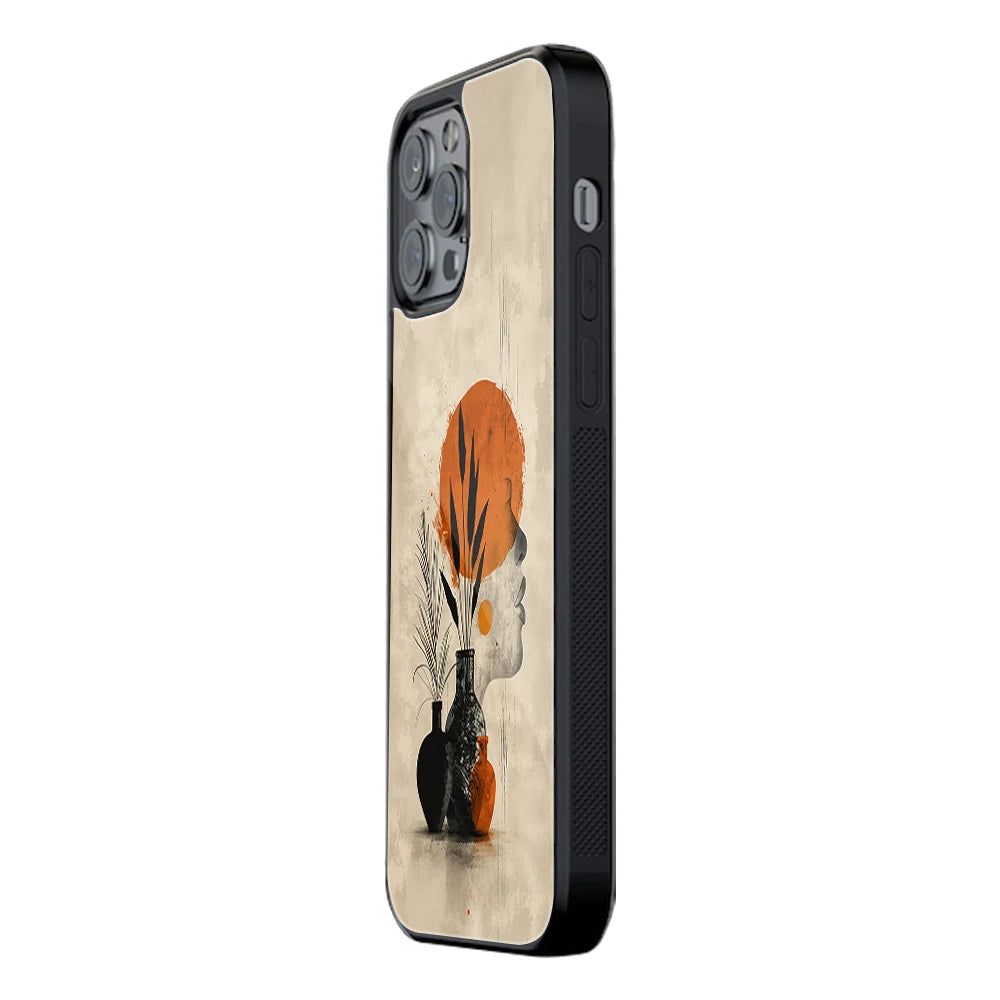 Trendy Glass Back Mobile Case for iPhone, Samsung, Redmi, OnePlus, Google Pixel, Motorola