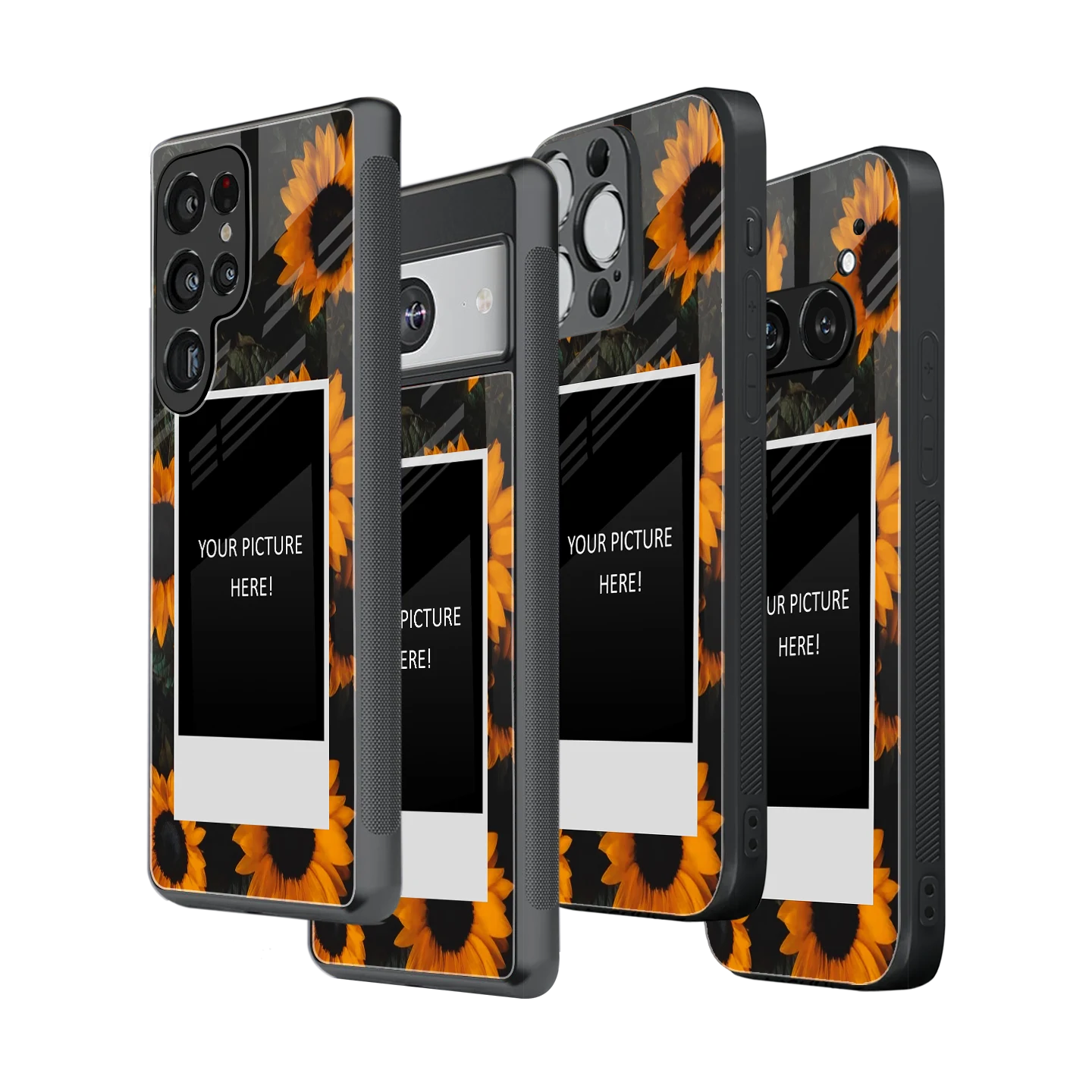 Polaroid Personalised Glass Phone Case