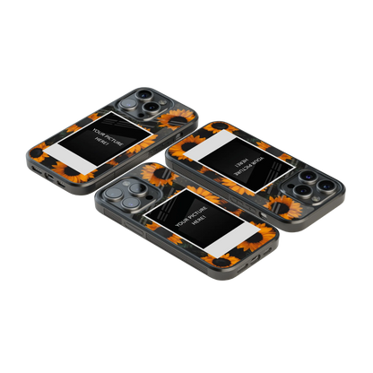 Polaroid Personalised Glass Phone Case