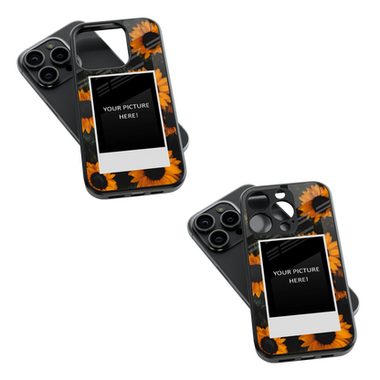 Polaroid Personalised Glass Phone Case