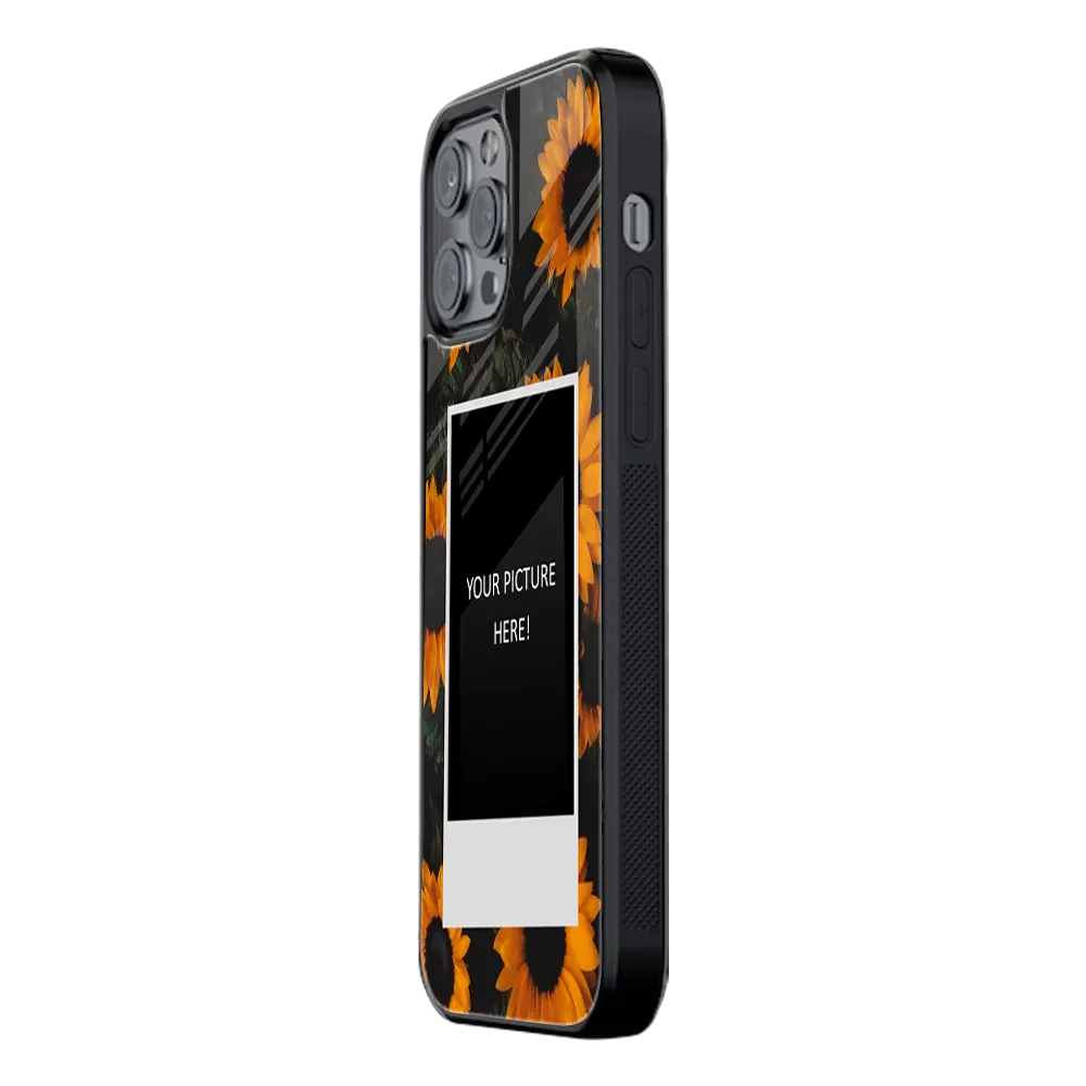 Polaroid Personalised Glass Phone Case