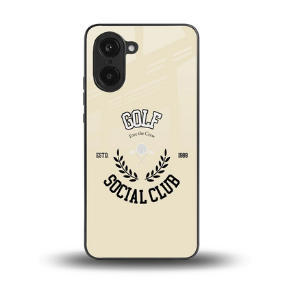 Golf Social Club back phone cover | glass case for oneplus nord ce5 5g
