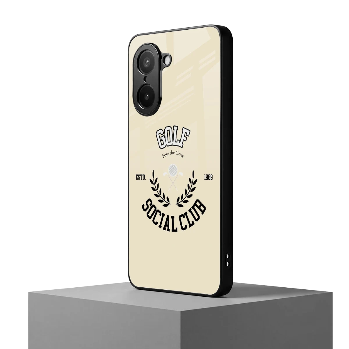 Golf Social Club oneplus nord ce5 5g mobile cover | shockproof glass phone case