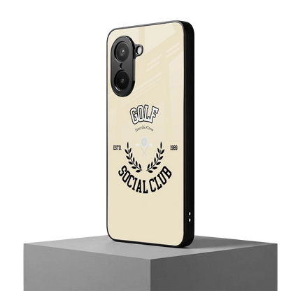 Golf Social Club oneplus nord ce5 5g mobile cover | shockproof glass phone case