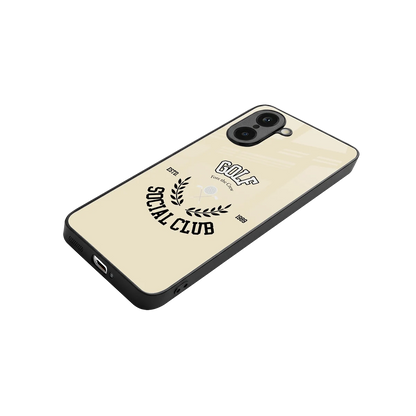 Golf Social Club stylish phone case for oneplus nord ce5 5g | glossy glass and slim fit