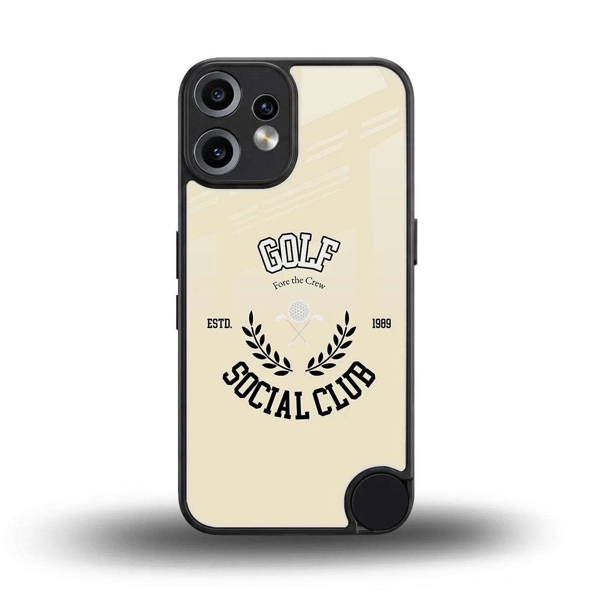 Golf Social Club back phone cover | glass case for cmf nothing phone 2 pro