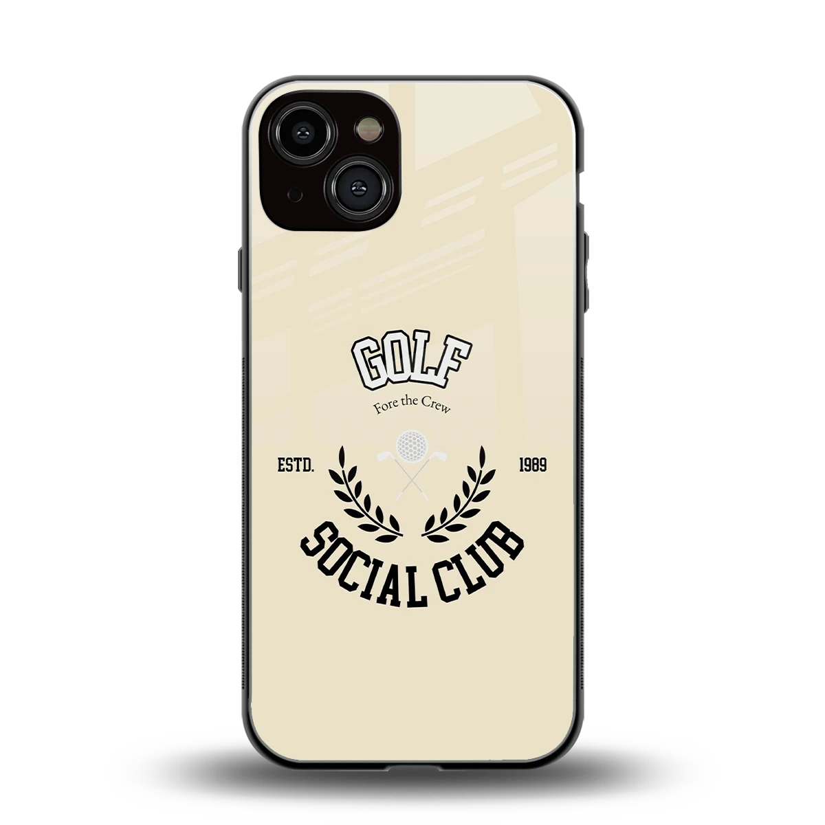 Golf Social Club back phone cover | glass case for iphone 14
