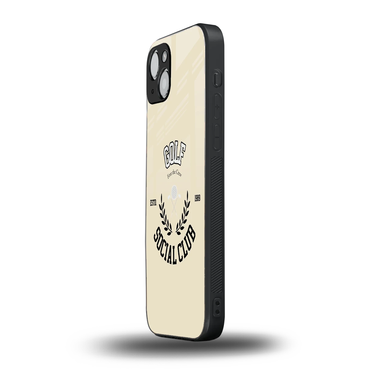 Golf Social Club iphone 15 mobile cover | shockproof glass phone case