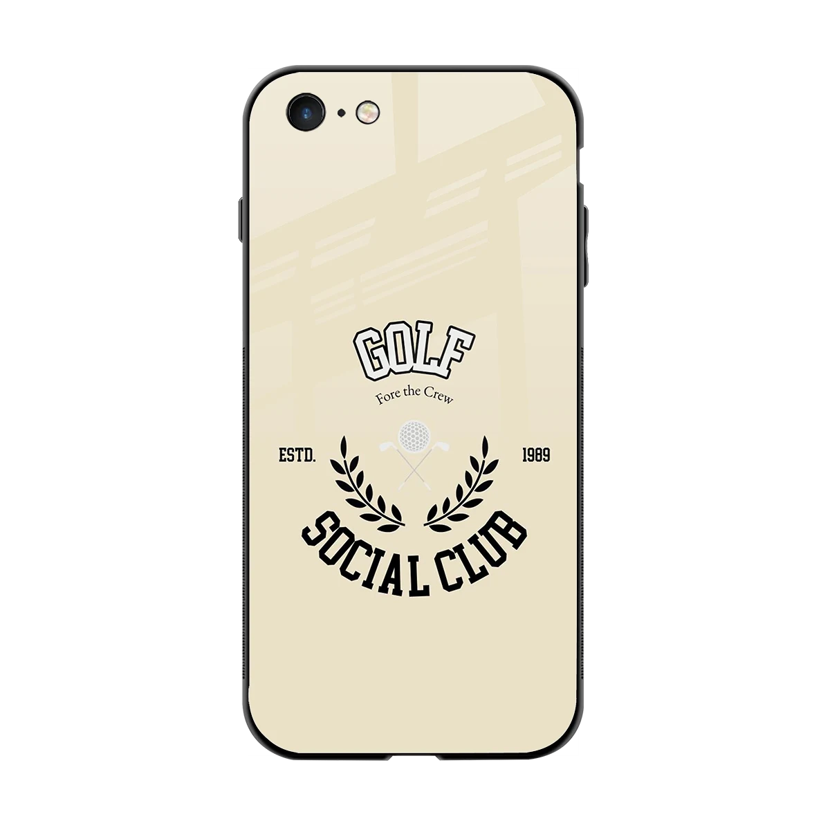 Golf Social Club back phone cover | glass case for iphone 6