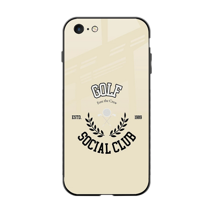 Golf Social Club back phone cover | glass case for iphone 6