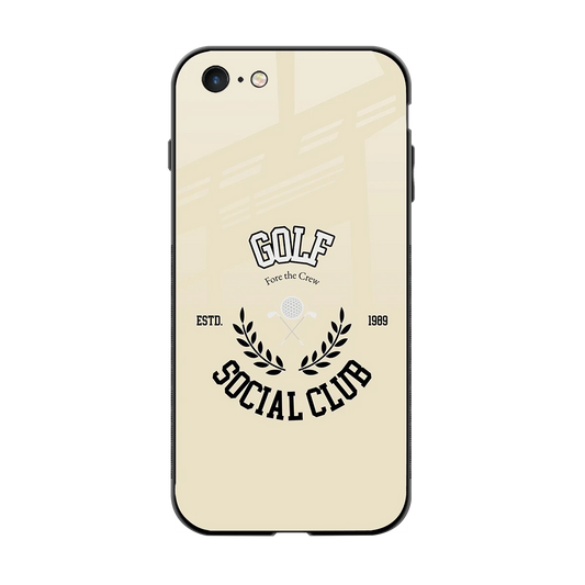 Golf Social Club back phone cover | glass case for iphone 6s plus