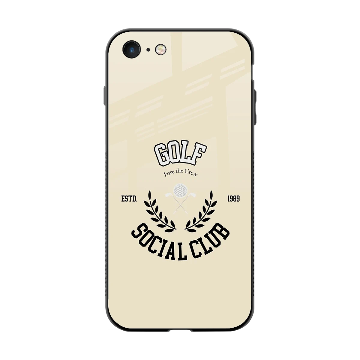 Golf Social Club back phone cover | glass case for iphone 7